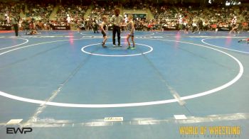 67 lbs Consi Of 32 #2 - Colson Beckley, Team Tulsa Wrestling Club vs Clay Mock, Choose Hard Wrestling Academy
