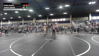 157 lbs Round Of 64 - Kempe Jenkins, Livewire vs Samuel Semken, MAW Wrestling Academy