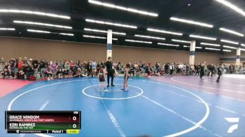 82-88 lbs Round 1 - Grace Windom, Silverback Wrestling Fort Worth vs Ezri Ramirez, Sisters On The Mat