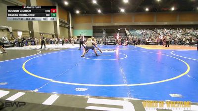 160 lbs Consi Of 16 #1 - Hudson Graham, Elite Force Wrestling Club vs Damian Hernandez, California Grapplers