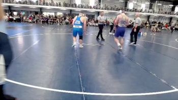 Silver 285 lbs Cons. Round 1 - Ethan Peper, Luther vs Patrick Conneely, Loras