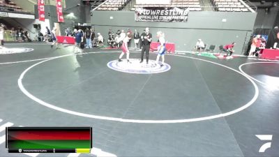 132 lbs Cons. Round 2 - Cyrus Czubek, Project 8 Wrestling vs Aurora Herrera, California