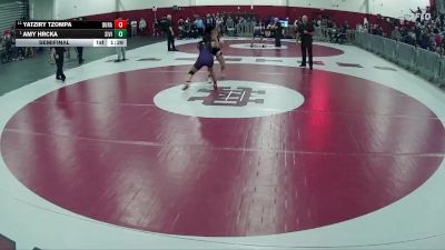 120 lbs Semifinal - Amy Hrcka, Sierra Vista vs Yatziry Tzompa, Durango