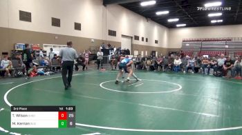 3rd Place - Ty Wilson, Ohio Nat Scarlet vs Mason Kernan, Silent Victory (PA)