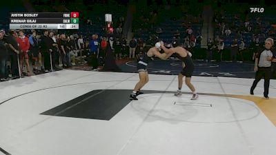 150 lbs Consi Of 32 #2 - Justin Bosley, Franklin vs Krenar Gilaj, Salem
