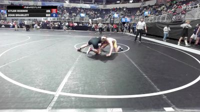 192 lbs Semifinal - Kyler Roeber, Ashland-Greenwood vs John Bramlett, Wave Wrestling Club