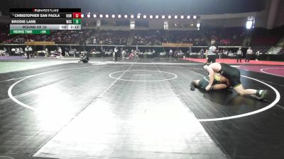 235 lbs Round Of 32 - Christopher San Paola, Rowan vs Brodie Lane, Wayne State College