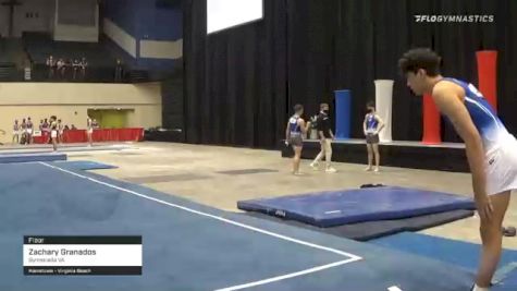 Zachary Granados - Floor, Gymstrada VA - 2021 USA Gymnastics Development Program National Championships