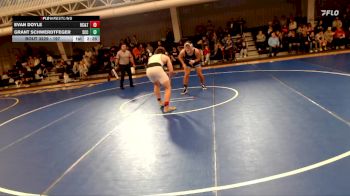197 lbs Cons. Round 1 - Evan Doyle, Rochester Community & Tech. College vs Grant Schwerdtfeger, Southeast Community College