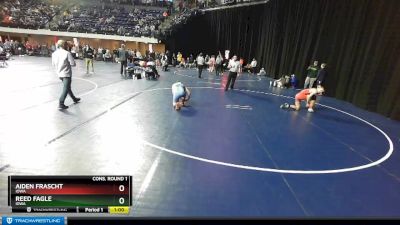 150 lbs Cons. Round 1 - Aiden Frascht, Iowa vs Reed Fagle, Iowa