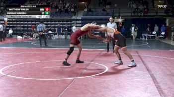 184 lbs Consi Of 8 #2 - Matthew Walsh, Harvard vs Gunnar Garelli, Virginia Tech
