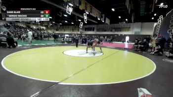 165 lbs Champ. Round 2 - Sergio Macias, Sahuarita vs Dane Blair, La Costa Canyon