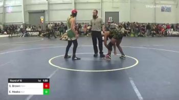 170 lbs Round Of 16 - Samuel Brown, Fight Syndicate vs Essene Gabriel Meeks Meeks, Silverback WC