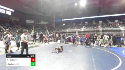 50 lbs Consi Of 8 #2 - Axton Fouts, Bear Cave vs Isaac Graham, Natrona Colts