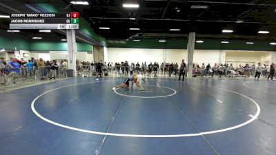 120 lbs Round Of 128 - Joseph "Mako" Vezzosi, NJ vs Jacob Rodriguez, CA