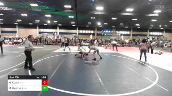 116 lbs Quarterfinal - Marco Costa, Costa TC vs Miles Uyemura, Pa'i'ai Platoon