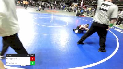 60 lbs Round Of 32 - Vincent McQuone, Yale Street vs Brooks Lyons, Pride Wrestling