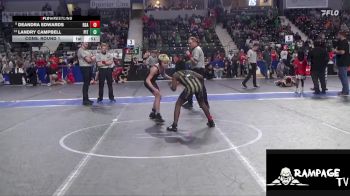 100 lbs Cons. Round 1 - Deandra Edwards, RSA vs Landry Campbell, Pittsburg
