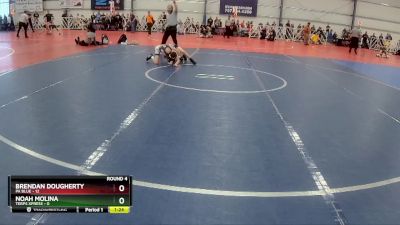 80 lbs Rd# 7- 10:45am Saturday Final Pool - Noah Molina, Terps Xpress vs Brendan Dougherty, PA Blue