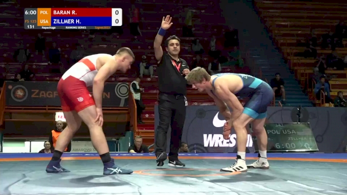 125 kg Hayden Zillmer, USA vs Robert Baran, POL