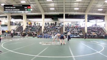 197 lbs Semifinal - Nicholas Johnson, Glenville State vs Wyatt Miller, Grand Valley State