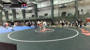 Junior Boys GR - 190 lbs Cons. Round 3 - Liam Lander, OR vs Asa Goff, CA