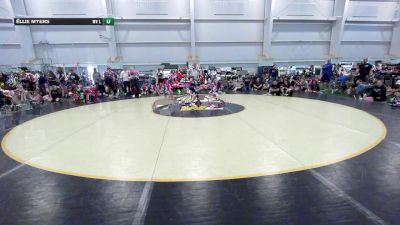 113 lbs Round Robin 3 - Abby Cornwell, Ohio Skibidi Rizzlers - Pink vs Ellie Myers, WV Lunatics-Girls