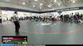 152 lbs Cons. Round 3 - Luke Bayne, Ellensburg vs Patrick Negra, Newberg