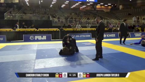 Joseph Lannon Taylor II vs Cameron Stanley Dixon 2025 Pan Jiu Jitsu IBJJF Championship