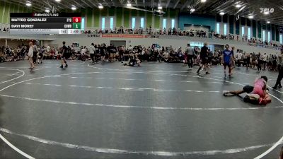 132 lbs Round 5 (6 Team) - Matteo Gonzalez, Florida Young Guns vs Davi Moret, Cowboy WC