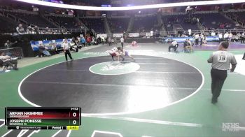 I-172 lbs Cons. Round 3 - Joseph Ponesse, Newburgh FA vs Arman Hashimee, Shenendehowa