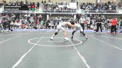 190 lbs Semifinal - Chase Catalano, Xavier vs Dante Richardson, Cranston West