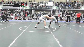 190 lbs Semifinal - Chase Catalano, Xavier vs Dante Richardson, Cranston West