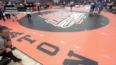 133 lbs Quarterfinal - Art Martinez, Case Western Reserve vs Caiden Heller, Messiah College