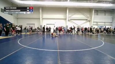 113 lbs Quarterfinal - Jack Holman, JWC vs Jack Christensen, Falcon Wrestling Club