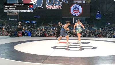 190 lbs Cons. Sub-rd Of 32 - Jacob Phelps, Wisconsin vs Luca Turano, New York
