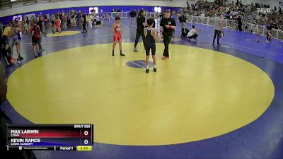 92 lbs Semifinal - Max Larwin, COWA vs Kevin Ramos, Lewis Academy