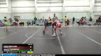 130 lbs Round 5 (8 Team) - John Rovillard, Rampage vs Rocco Zagorrites, Ranger WC