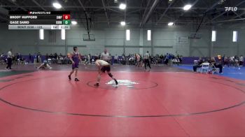 125 lbs Cons. Round 2 - Brody Hufford, Simpson vs Gage Samo, Cornell College