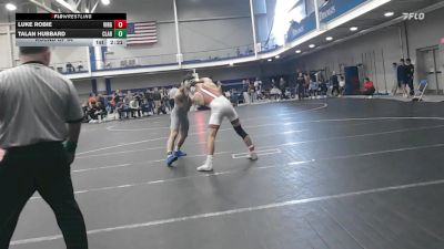 157 lbs Round Of 64 - Luke Robie, Virginia Tech vs Talan Hubbard, Clarion