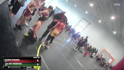 70 lbs Cons. Semi - Kyzer Powers, C2X vs Colten Weidman, C2X