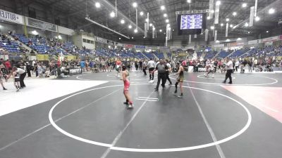 83 lbs Consi Of 8 #2 - Keziah Sanchez, Victory WC vs Jeriah Morfin, New Mexico Bad Boyz