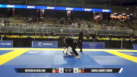 Joshua Lamont Elmore vs Matheus Da Silva Lima 2025 Pan Jiu Jitsu IBJJF Championship