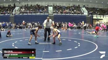 85 lbs Cons. Semi - Xavier Seabury, Dynamic vs Isla Silva, South Hills Wrestling Academy