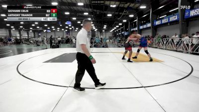 230 lbs Rr Rnd 1 - Giovanni Celis, Indiana Outlaws Gold vs Anthony Trainor, Mat Warriors Yellow