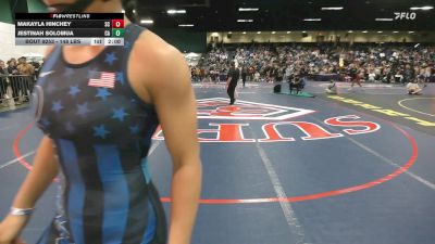 148 lbs Round Of 32 - Makayla Hinchey, SC vs Jestinah Solomua, CA