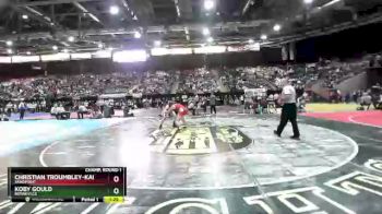 4A 145 lbs Champ. Round 1 - Koby Gould, Bonneville vs Christian Troumbley-Karkoski, Sandpoint