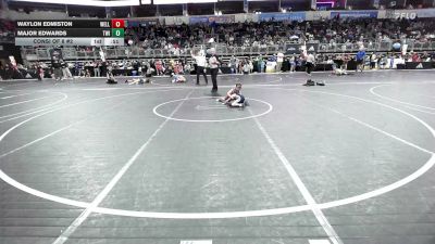 43 lbs Consi Of 8 #2 - Waylon Edmiston, Wellsville Kid Matters vs Major Edwards, Twi