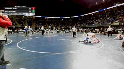 124 lbs Consy 4 - Drew Gilarno, Lakeview vs Tyler Phipps, Slippery Rock