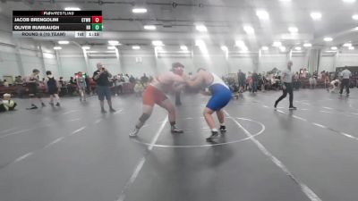 285 lbs Round 6 (10 Team) - Jacob Brengolini, CHWHALE Blue vs Oliver Rumbaugh, Rocket Rams